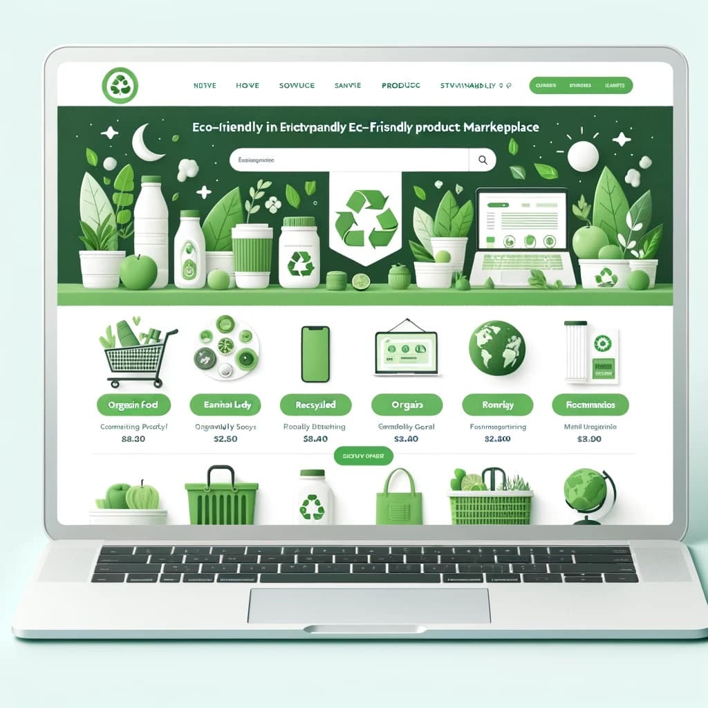 Image of Eco-friendly Product Marketplace